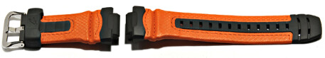 Bracelet de montre Casio p.G-315RL-4AV, résine, orange