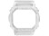 Casio G-Shock Lunette transparent écritures blanches DW-B5600G-7  Bezel de remplacement