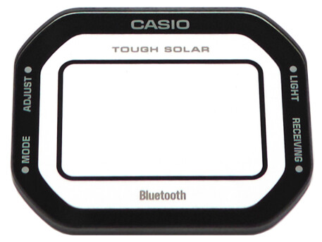 Verre de montre Casio bordure noire GW-B5600BC-1B verre...
