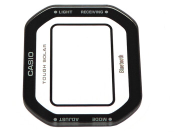 Verre de montre Casio bordure noire GW-B5600BC-1B verre...
