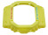 Bezel Casio Lunette jaune DW-5600CMA-9  Inscriptions en rose vif et bleu