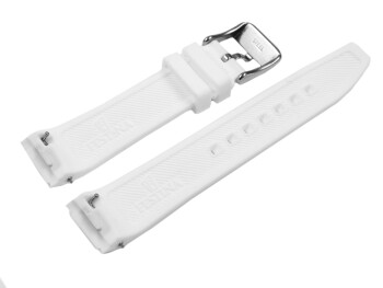 Bracelet montre Festina blanc F20610 à boucle argentée