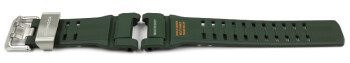 Bracelet montre Casio Mudmaster vert GWG-B1000-3A en résine biosourcée