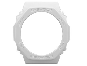 Bezel Casio blanc GA-2100-7A Lunette en résine