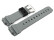 Bracelet montre Casio G-Lide noir intérieur gris pour GLS-6900-1 en résine