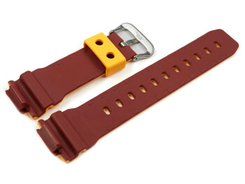 Bracelet Casio G-Lide jaune intérieur rouge pour...