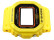 Boîtier de montre Casio G-Shock jaune DW-5600TB-1 avec verre minéral