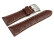 Bracelet de montre Festina F16235 /  F16234 cuir,marron,couture blanche