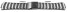 Bracelet de montre Casio ECB-950DB-1A et ECB-950DB-2A acier inoxydable