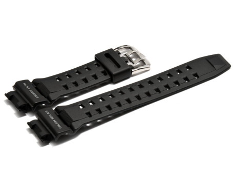 Bracelet de montre Casio pour GW-9110, résine, noire