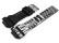 Bracelet montre Casio G-Shock x Marok GD-120LM-1A résine noire et blanche