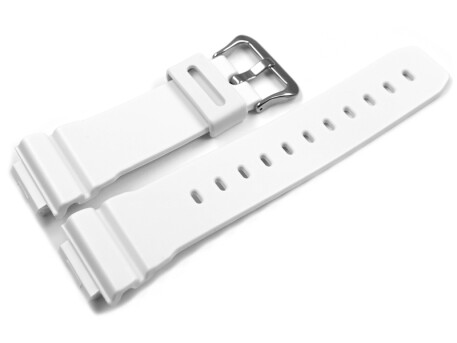 Bracelet montre Casio résine blanche DW-5600MW-7