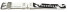 Bracelet de rechamge GW-M5610K-1 noir et blanc de ledition Orca
