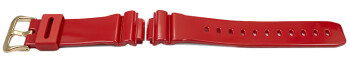 Bracelet de rechange rouge Casio GW-M5630A-4 en résine