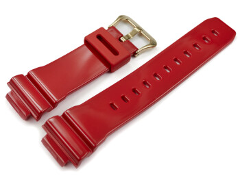 Bracelet de rechange rouge Casio GW-M5630A-4 en résine