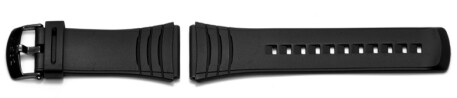 Bracelet de montre Casio pour DBC-32, DBC-32C, résine, noire