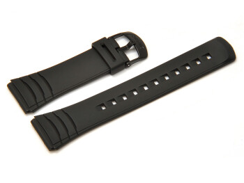 Bracelet de montre Casio pour DBC-32, DBC-32C, résine, noire