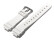 Bracelet de montre Casio pour DW-6900CS-7, résine, blanche