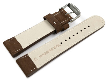 Bracelet de montre - buffle deau - à rivets -...