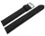 Bracelet de montre cuir de veau lisse noir EXTRA LONG XXL 18mm 20mm 22mm