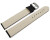 Bracelet de montre cuir de veau lisse noir EXTRA LONG XXL 18mm 20mm 22mm