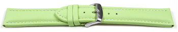 Bracelet montre changement rapide cuir lisse pistache wN 18mm 20mm 22mm 24mm 26mm