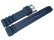 Bracelet en silicone - pour les montres de plongées -bleu