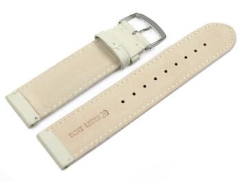 Bracelet montre sable cuir de veau sans rembourrage souple 12-28 mm