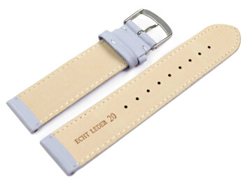Bracelet montre Lilas cuir de veau sans rembourrage...