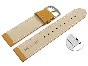 Bracelet montre à dégagement rapide cuir...