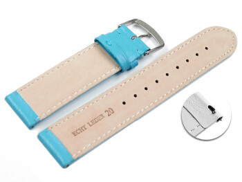 Bracelet montre à dégagement rapide cuir...