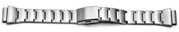 Bracelet de montre Casio pour W-E11D-7AV, acier inoxydable