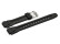 Bracelet de montre Casio p. AQF-102W, résine, noire