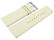 Bracelet de montre cuir de veau lisse Creme 30mm