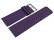 Bracelet de montre cuir de veau lisse Aubergine 30mm