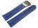 Bracelet montre boucle déployante veau grain croco bleu wN 18mm 20mm 22mm 24mm 26mm