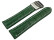 Bracelet montre boucle déployante veau grain croco vert wN 18mm 20mm 22mm 24mm 26mm