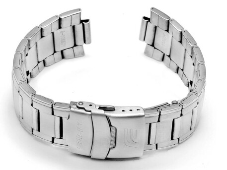 Bracelet de montre Casio pour EFA-121D-1AV, acier inoxydable