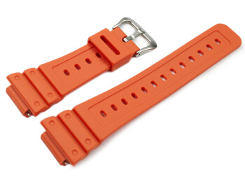 Bracelet montre originale Casio GA-2110SC-4A adaptable à GA-2100 résine orange
