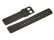 Bracelet de montre Casio pour MW-59, MW-60, résine, noire