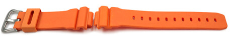 Bracelet de rechange Casio DW-5600WS-4 en résine orange vif