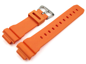 Bracelet de rechange Casio DW-5600WS-4 en résine orange vif