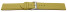 Bracelet montre cuir souple grainé lime 12mm 14mm 16mm 18mm 20mm 22mm