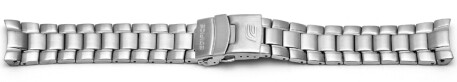 Bracelet de montre Casio pour EF-521D, EF-521SP, acier inoxydable, brossé