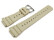 Bracelet montre Casio résine beige GA-2100-5A