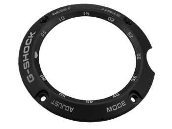 Lunette originale Casio GA-2000-1A9 noire Bezel de...