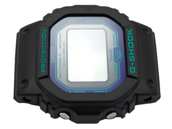 Lunette Casio G-Shock GW-B5600BL-1 bezel en résine noire