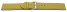 XL Bracelet montre cuir souple grainé limette 12mm 14mm 16mm 18mm 20mm 22mm