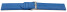 XL Bracelet montre cuir souple grainé bleu mer 12mm 14mm 16mm 18mm 20mm 22mm