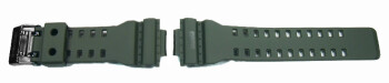 Bracelet de montre Casio p.GD-100MS,résine,vert foncé...
